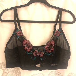 Floral Mesh Torrid Bralette